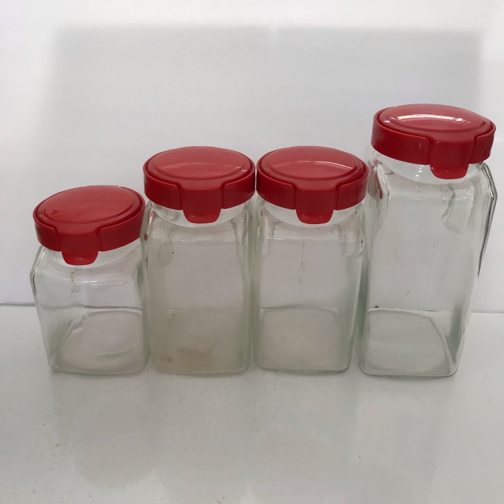 Glass Canister Set